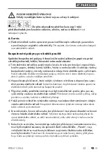 Предварительный просмотр 98 страницы Parkside PFBS 12 B6 Translation Of The Original Instructions