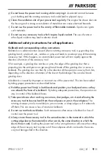 Preview for 12 page of Parkside PFBS 12 C7 Original Instructions Manual