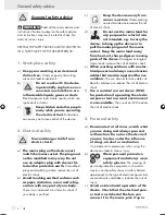 Preview for 8 page of Parkside PFBS 9.6 V -  3 Operation And Safety Notes