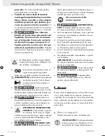 Предварительный просмотр 10 страницы Parkside PFBS 9.6 V -  4 Operation And Safety Notes