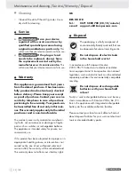 Preview for 29 page of Parkside PFBS 9.6 V -  5 Operation And Safety Notes