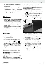 Preview for 15 page of Parkside PFDS 33 B2 Assembly, Operating And Safety Instructions