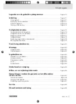 Предварительный просмотр 69 страницы Parkside PFDS 33 B3 Assembly, Operating And Safety Instructions