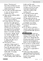 Preview for 31 page of Parkside PFDS 33 B4 Operation And Safety Notes