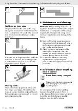 Preview for 44 page of Parkside PFDS 33 B4 Operation And Safety Notes