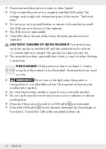 Предварительный просмотр 11 страницы Parkside PFLA 4400 A1 Operation And Safety Notes