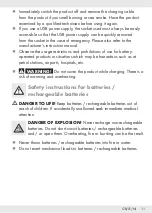 Предварительный просмотр 12 страницы Parkside PFLA 4400 A1 Operation And Safety Notes