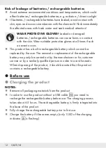 Предварительный просмотр 13 страницы Parkside PFLA 4400 A1 Operation And Safety Notes