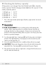 Предварительный просмотр 15 страницы Parkside PFLA 4400 A1 Operation And Safety Notes