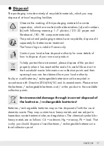 Предварительный просмотр 18 страницы Parkside PFLA 4400 A1 Operation And Safety Notes