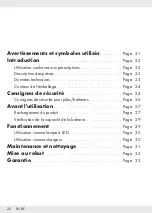 Предварительный просмотр 21 страницы Parkside PFLA 4400 A1 Operation And Safety Notes