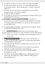 Предварительный просмотр 41 страницы Parkside PFLA 4400 A1 Operation And Safety Notes