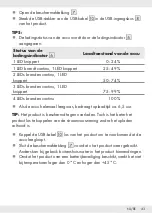 Предварительный просмотр 44 страницы Parkside PFLA 4400 A1 Operation And Safety Notes