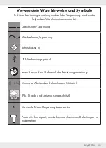 Предварительный просмотр 52 страницы Parkside PFLA 4400 A1 Operation And Safety Notes