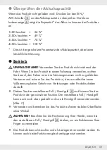 Предварительный просмотр 60 страницы Parkside PFLA 4400 A1 Operation And Safety Notes