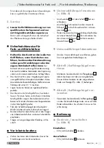 Preview for 33 page of Parkside PFMR 1400 B1 Operation And Safety Notes