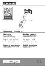 Parkside PFMR 1600 C3 Operation And Safety Notes preview