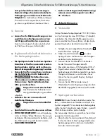 Предварительный просмотр 19 страницы Parkside PFS 100 C3 Operation And Safety Notes