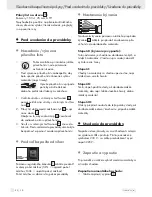 Preview for 50 page of Parkside PFS 710 A Operation And Safety Notes