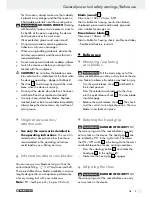 Preview for 9 page of Parkside PFS 710 B1 Operation And Safety Notes