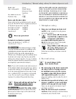 Предварительный просмотр 36 страницы Parkside PFS 710 - MANUEL 5 Operation And Safety Notes