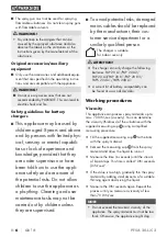 Preview for 11 page of Parkside PFSA 20-Li C3 Translation Of The Original Instructions