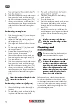 Preview for 12 page of Parkside PFSM 500 A1 Translation Of The Original Instructions