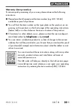 Preview for 36 page of Parkside PGG 15 E4 Original Instructions Manual