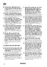 Preview for 34 page of Parkside PGHSA 20-Li A1 Translation Of The Original Instructions