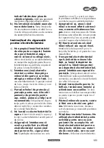 Preview for 103 page of Parkside PGHSA 20-Li A1 Translation Of The Original Instructions