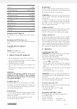 Preview for 10 page of Parkside PGI 1200 A1 Manual