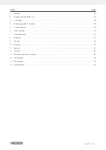 Preview for 52 page of Parkside PGI 1200 A1 Manual