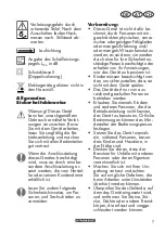 Preview for 7 page of Parkside PGK 1400 A1 Translation Of The Original Instructions