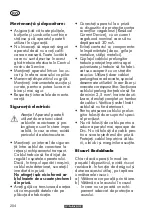 Preview for 204 page of Parkside PGK 1500 A1 Translation Of The Original Instructions