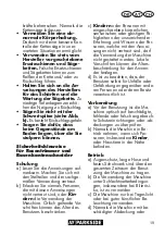 Preview for 19 page of Parkside PGKGA 40-Li B2 Original Instructions Manual