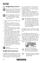 Preview for 128 page of Parkside PGKGA 40-Li B2 Original Instructions Manual