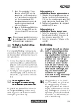 Preview for 129 page of Parkside PGKGA 40-Li B2 Original Instructions Manual