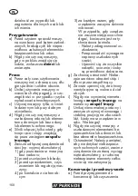 Preview for 160 page of Parkside PGKGA 40-Li B2 Original Instructions Manual