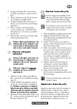 Preview for 163 page of Parkside PGKGA 40-Li B2 Original Instructions Manual