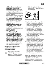 Preview for 223 page of Parkside PGKGA 40-Li B2 Original Instructions Manual