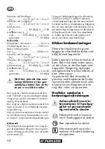 Preview for 248 page of Parkside PGKGA 40-Li B2 Original Instructions Manual