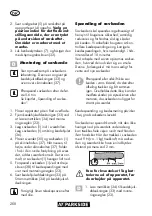 Preview for 260 page of Parkside PGKGA 40-Li B2 Original Instructions Manual