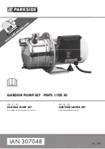 Предварительный просмотр 1 страницы Parkside PGPS 1100 A1 Instructions Manual