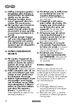 Предварительный просмотр 44 страницы Parkside PGSA 12 A1 Translation Of The Original Instructions