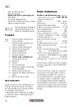 Предварительный просмотр 16 страницы Parkside PHD 100 B2 Operation Manual