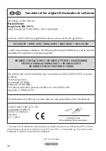 Preview for 76 page of Parkside PHD 150 F4 Translation Of The Original Instructions