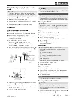 Preview for 16 page of Parkside PHDB 4 A1 Translation Of The Original Instructions