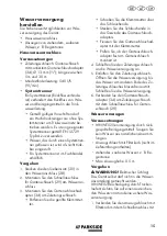 Preview for 15 page of Parkside PHDP 180 C2 Translation Of The Original Instructions