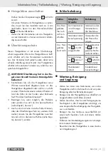 Предварительный просмотр 19 страницы Parkside PHG 2500 D4 Operating And Safety Instructions Manual