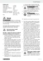 Предварительный просмотр 23 страницы Parkside PHG 3000 D4 Operation And Safety Notes Translation Of The Original Instructions